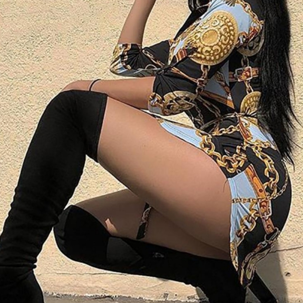 Casual chain blouse